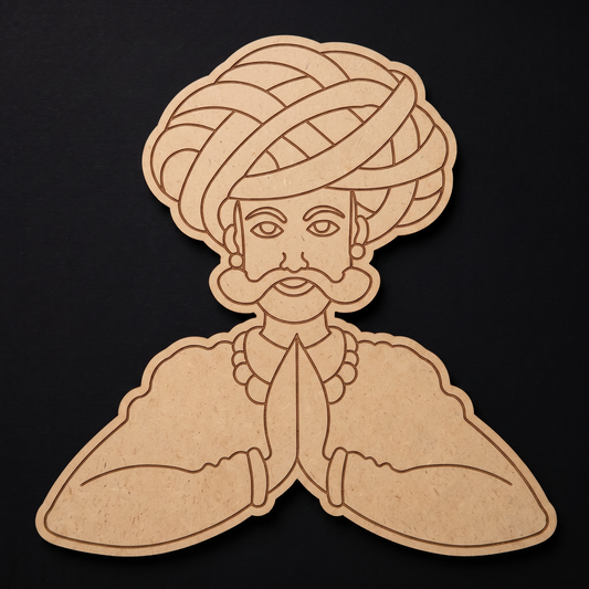 Padharo saa man 1 MDF Cutout