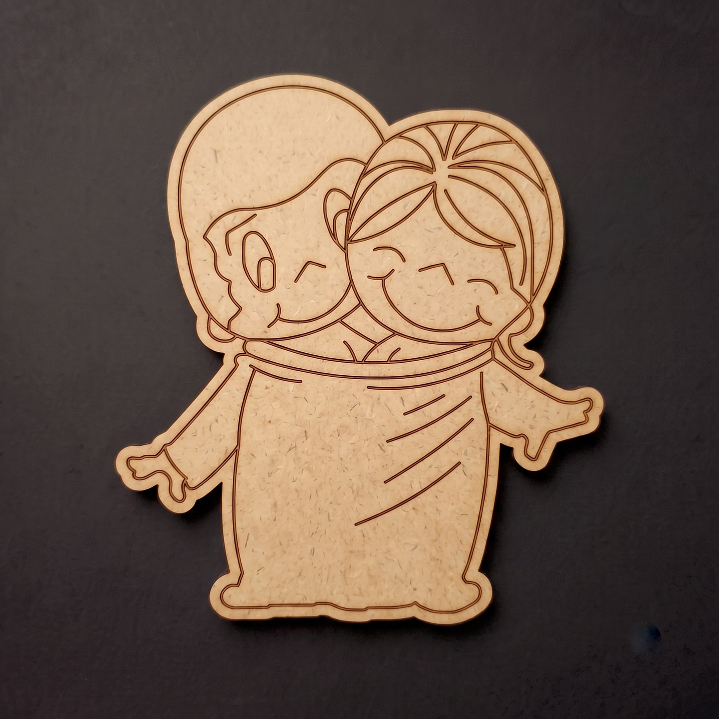 Couple 9 MDF Cutout