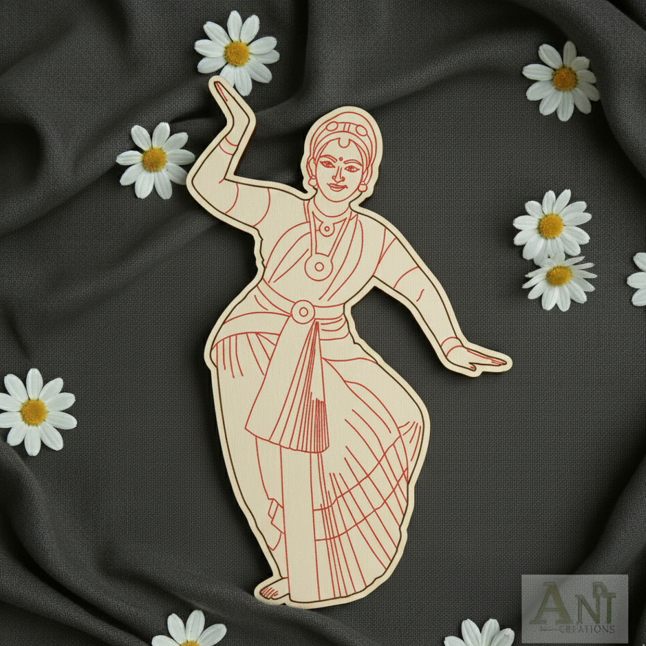 Dancing Lady 5 Mdf Cutout