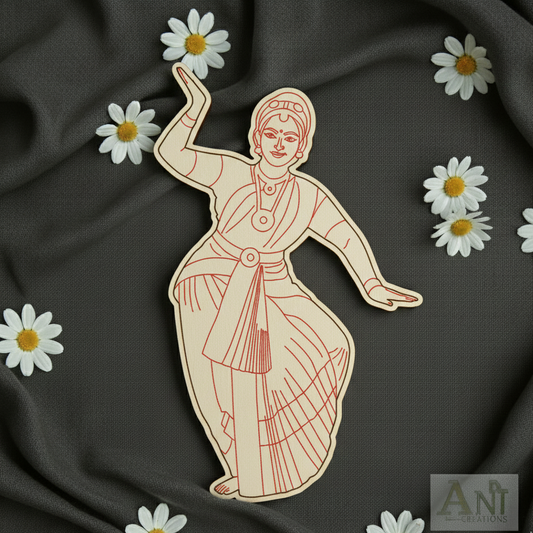 Dancing Lady 5 Mdf Cutout