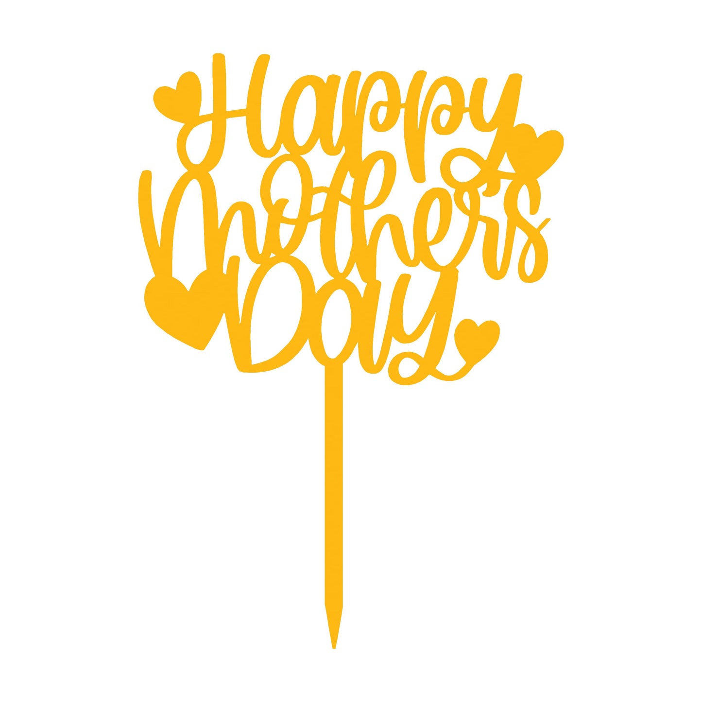 Happy Mothers Day Cake Topper