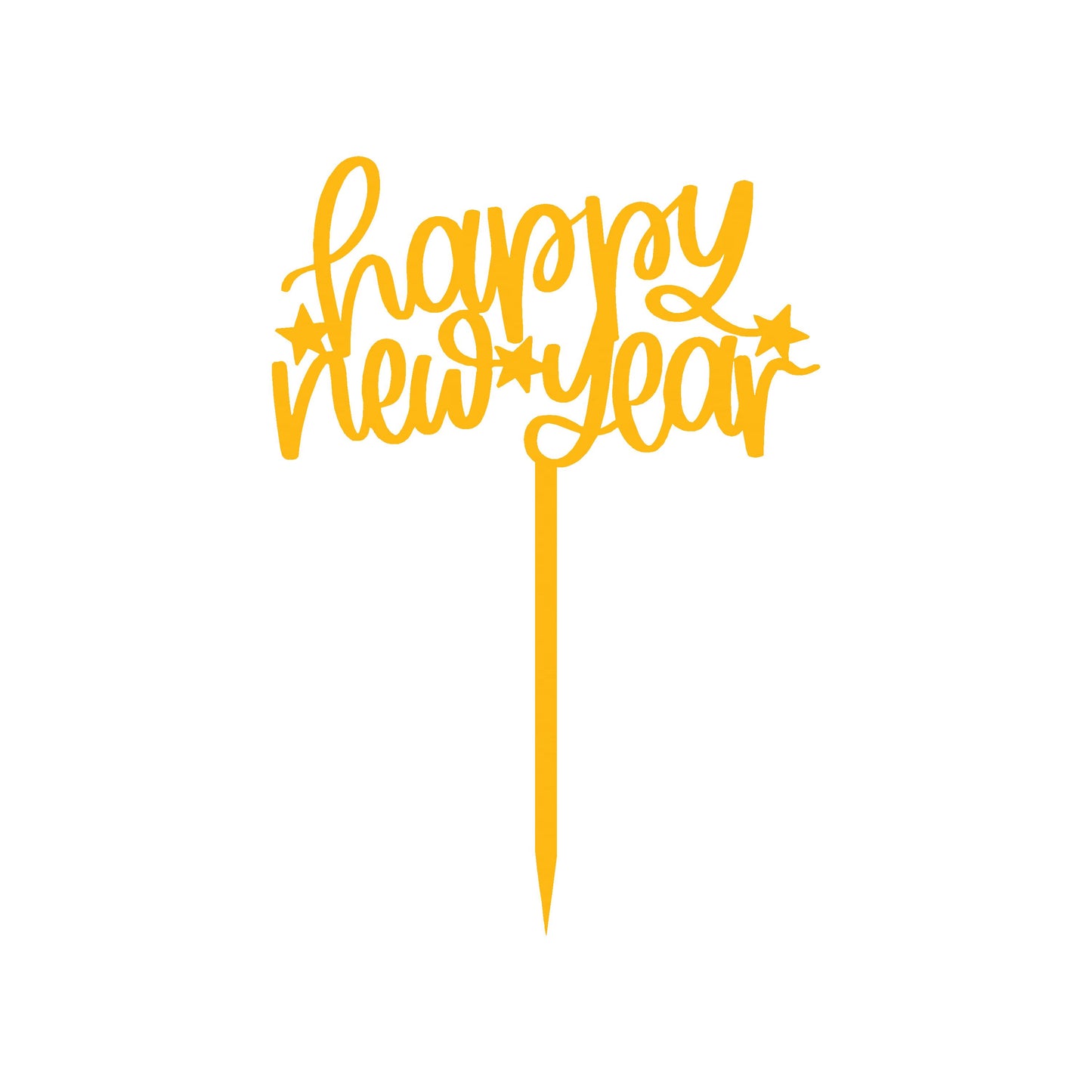 Happy New Year Cake Topper