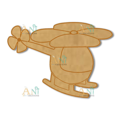 Helicopter 1 MDF Cutout