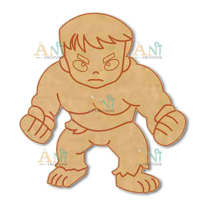 Hulk MDF Cutout