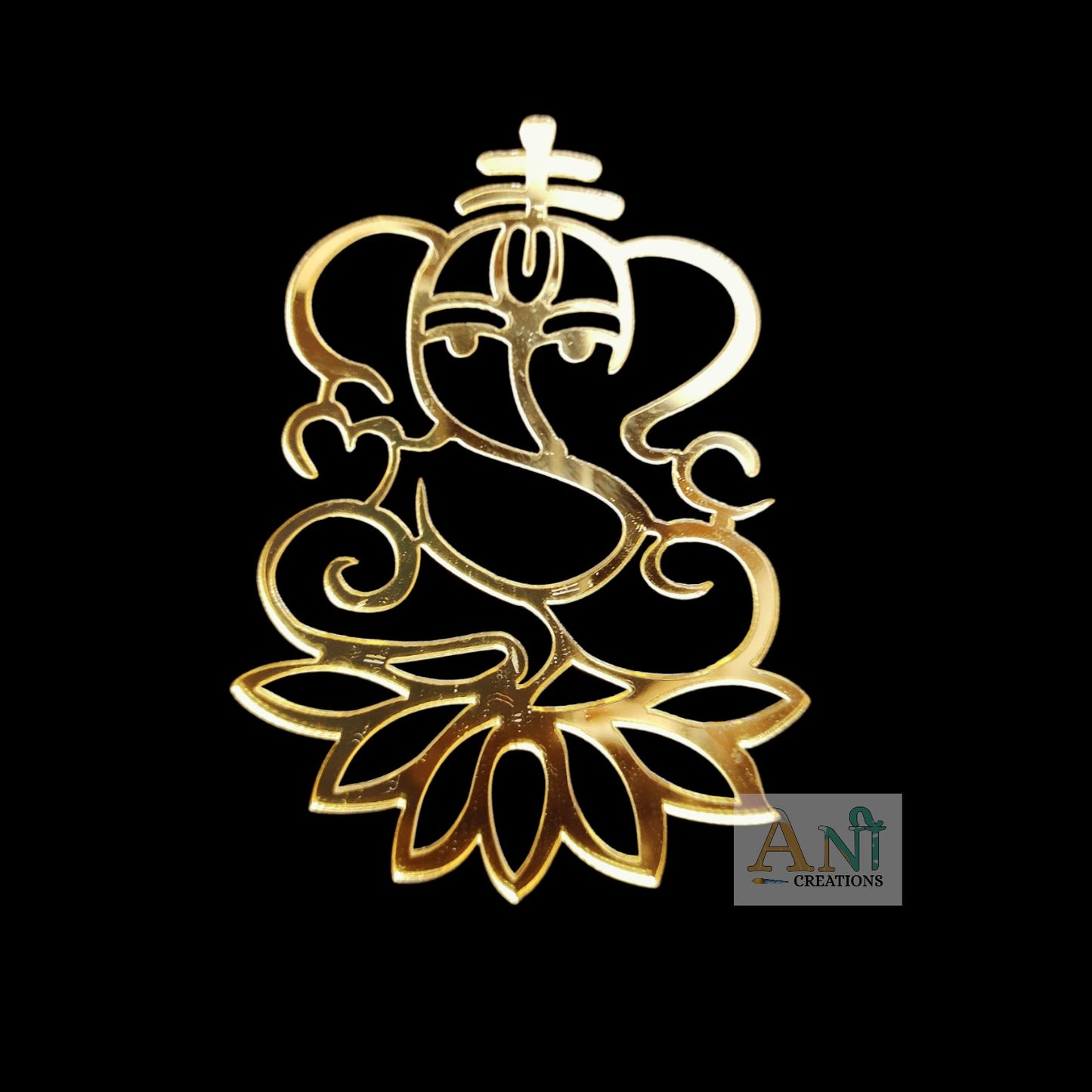 Ganesha 5 Acrylic Cutout