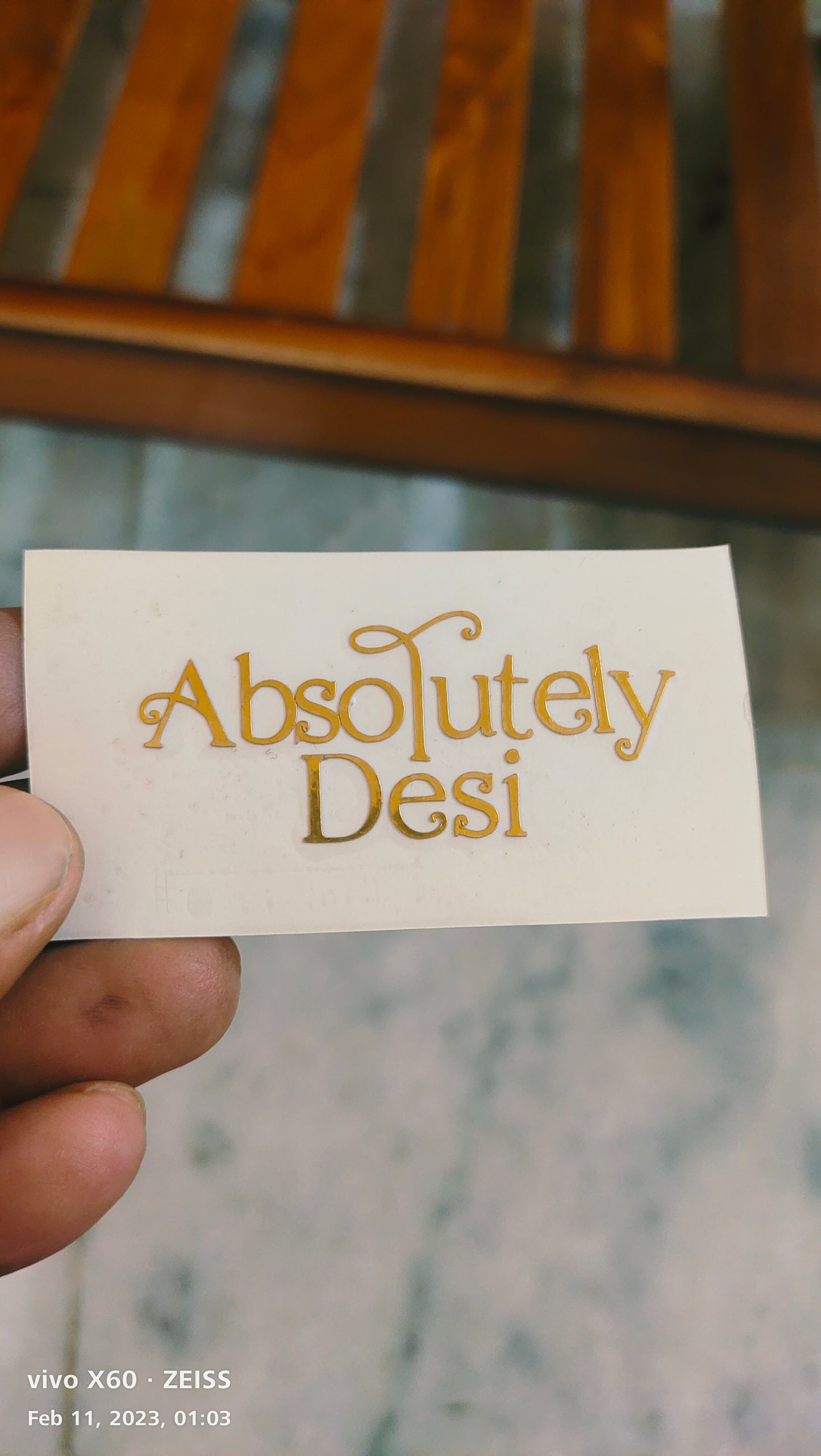 Custom Vinyl Sticker