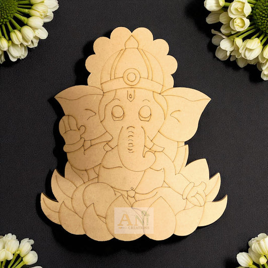 Ganpati ji 2 MDF Cutout