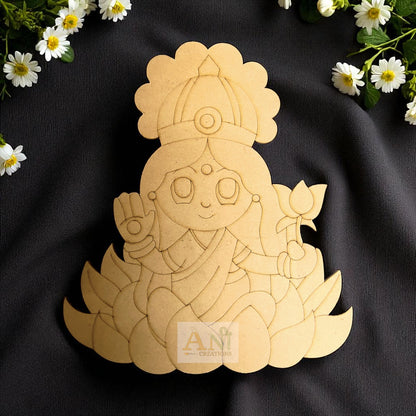 Laxmi ji MDF Cutout