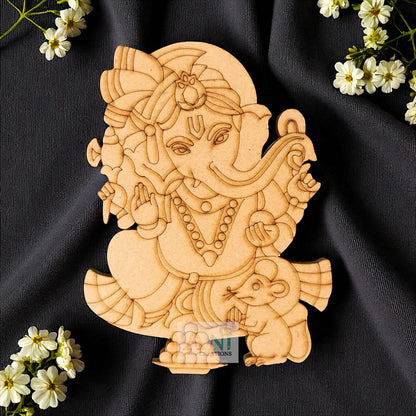 Ganpati ji 4 MDF Cutout