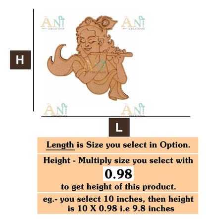 Krishna 1 MDF Cutout