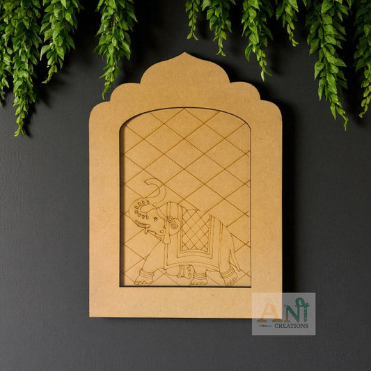 MDF Elephant Jharokha 1