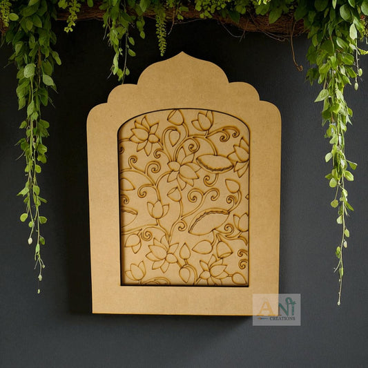 Jharokha premarked pichwai MDF