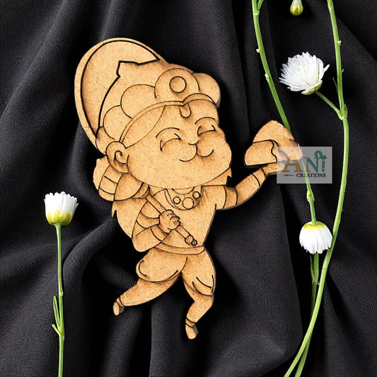 Hanuman ji MDF Cutout