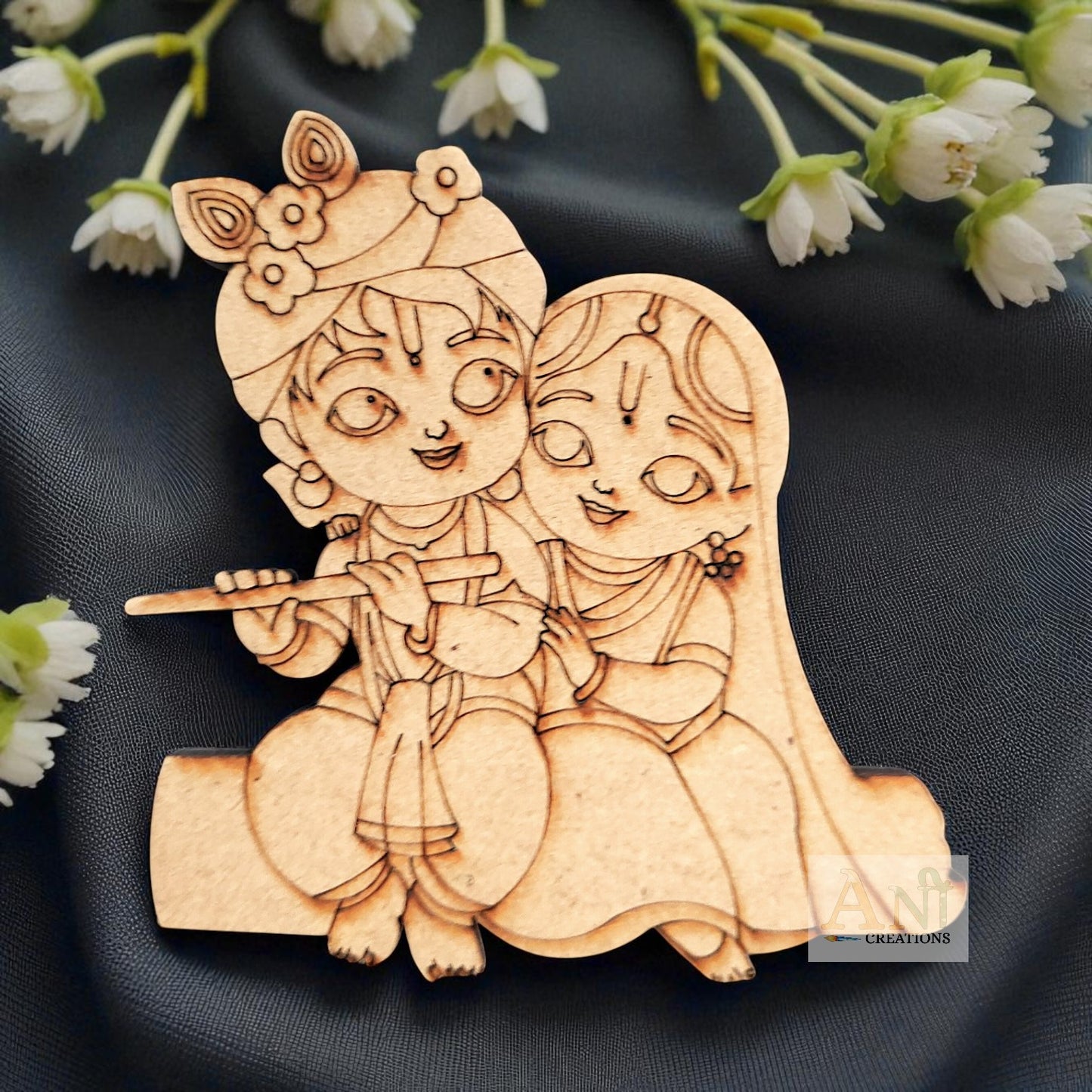 Radha krishna 2 MDF Cutout