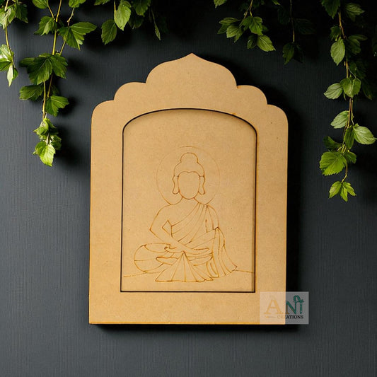 Jharokha premarked budhha MDF