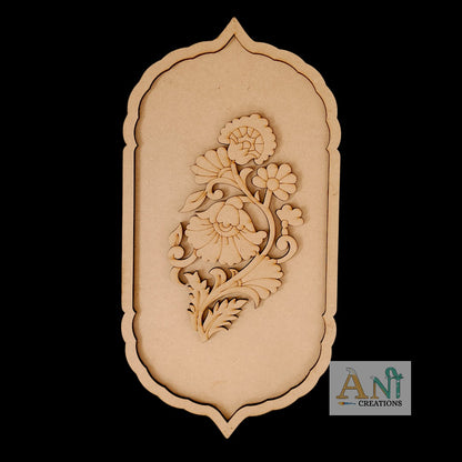 Floral Motif Pre Marked Cutout 5