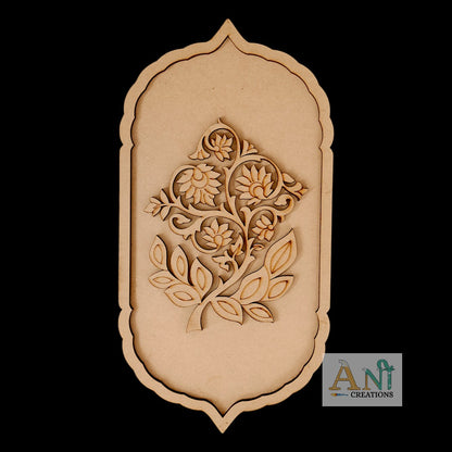 Persian Floral Motif Pre Marked Cutout 5