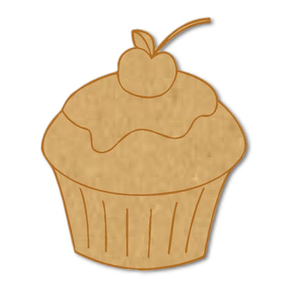 Cupcake  5 MDF Cutout
