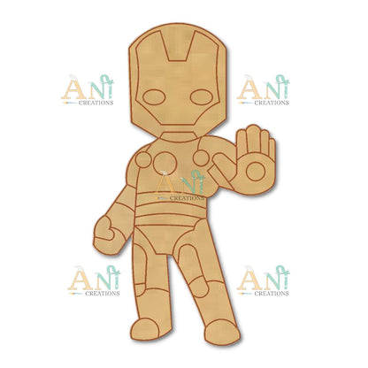 Iron Man MDF Cutout