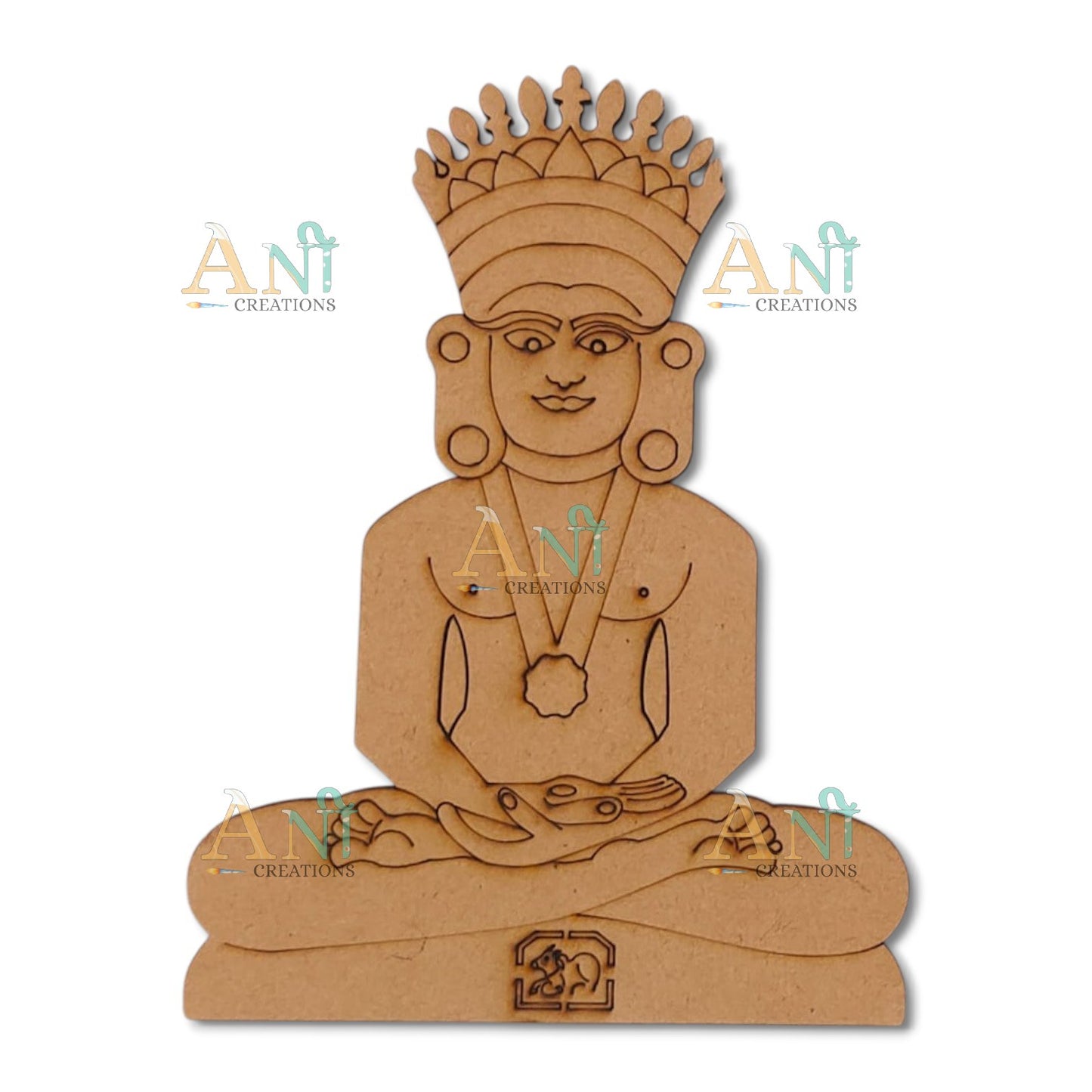 Jain God MDF Cutout