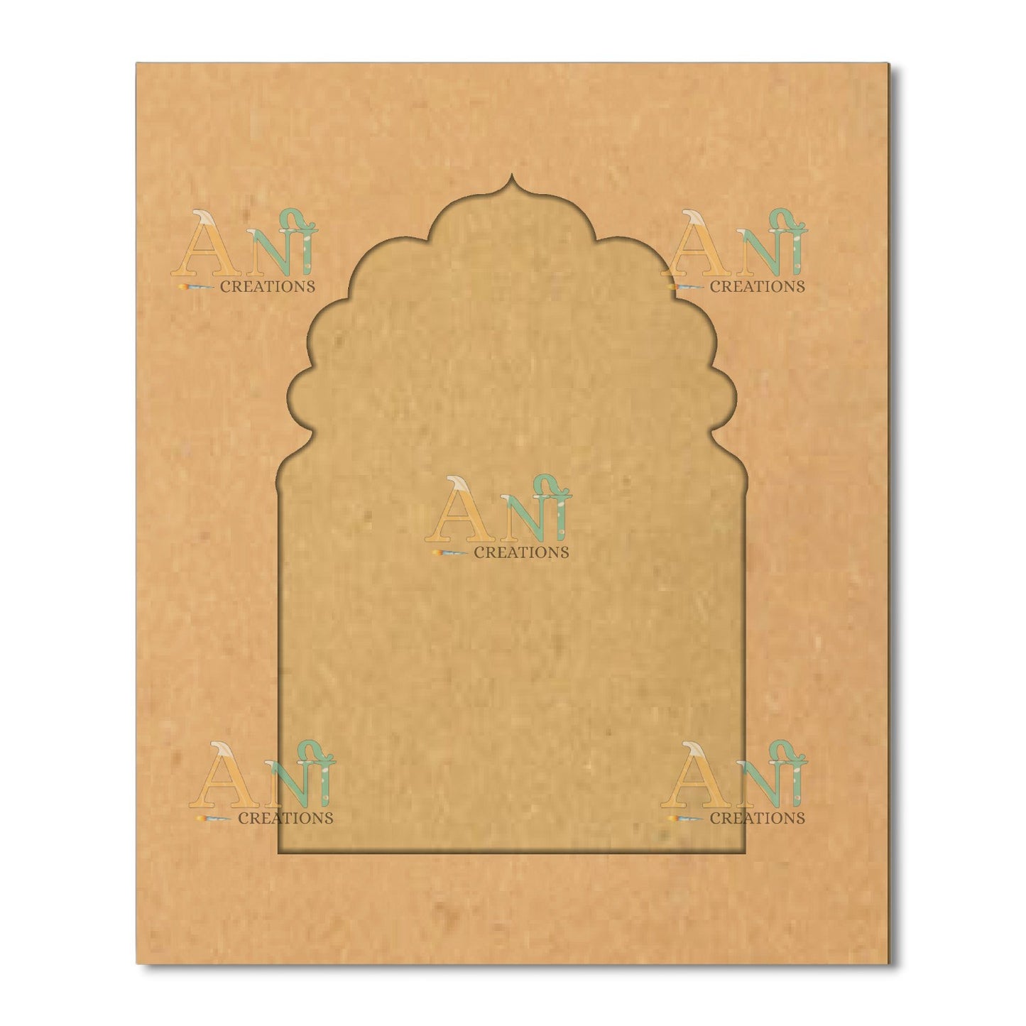 MDF Jharokha Base Shape 3