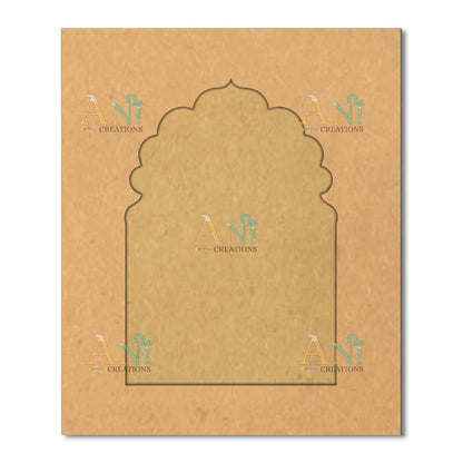 MDF Jharokha Base Shape 3