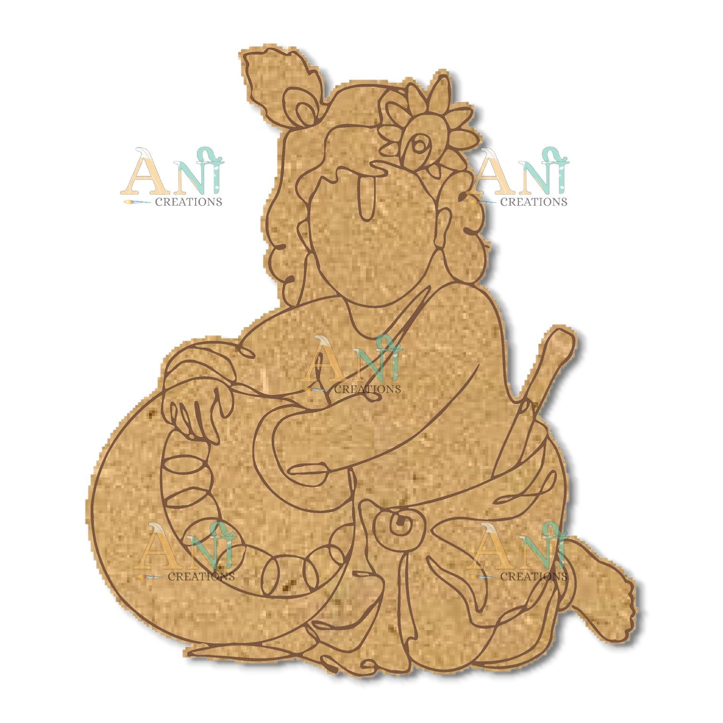 Krishna 21 MDF Cutout