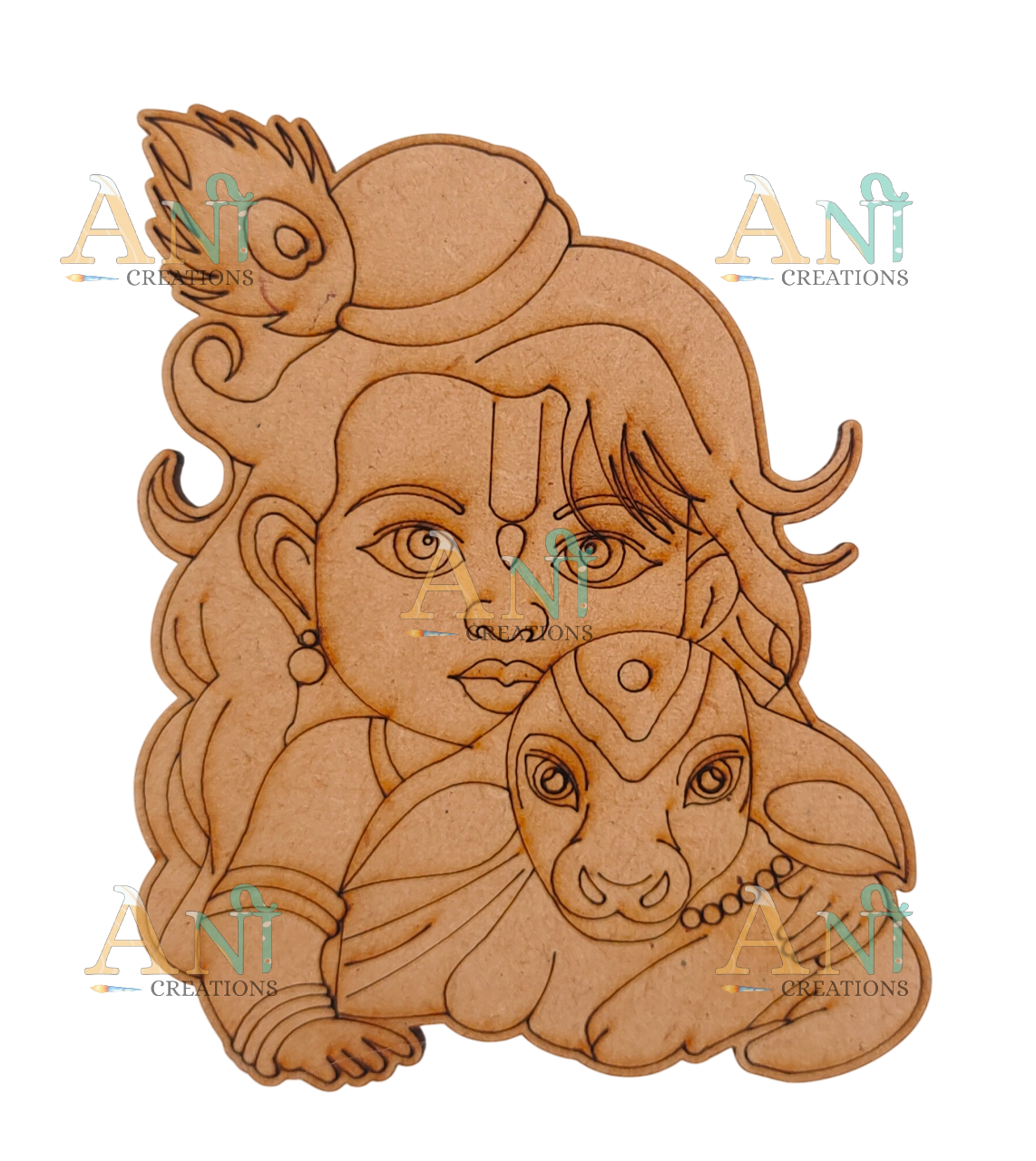 Krishna 5 MDF Cutout