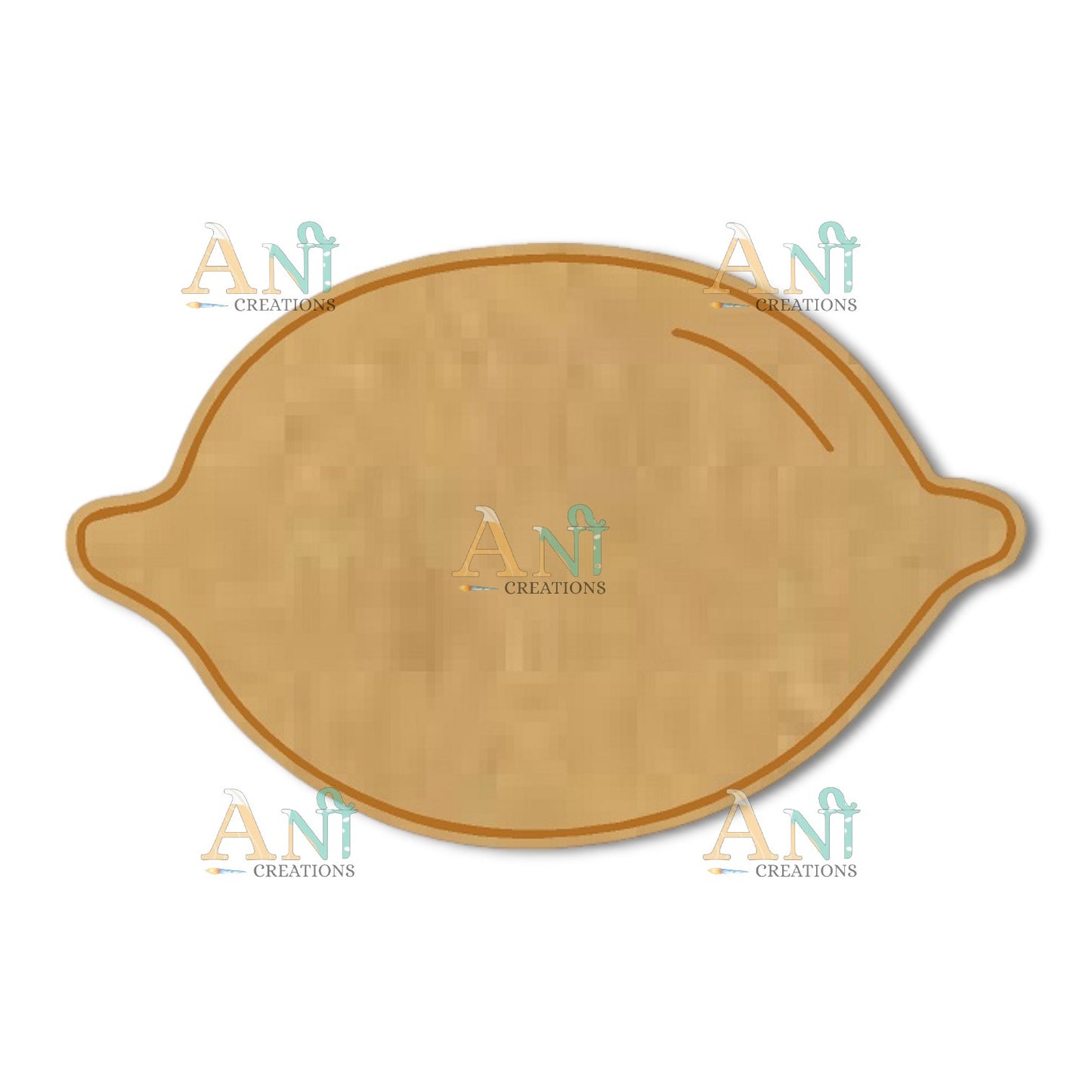 Lemon MDF Cutout