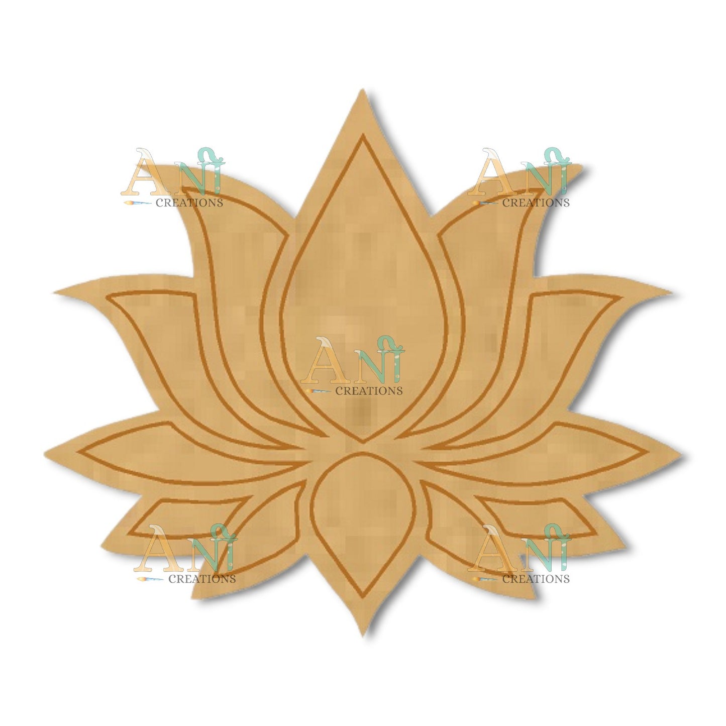 Lotus 2 MDF Cutout