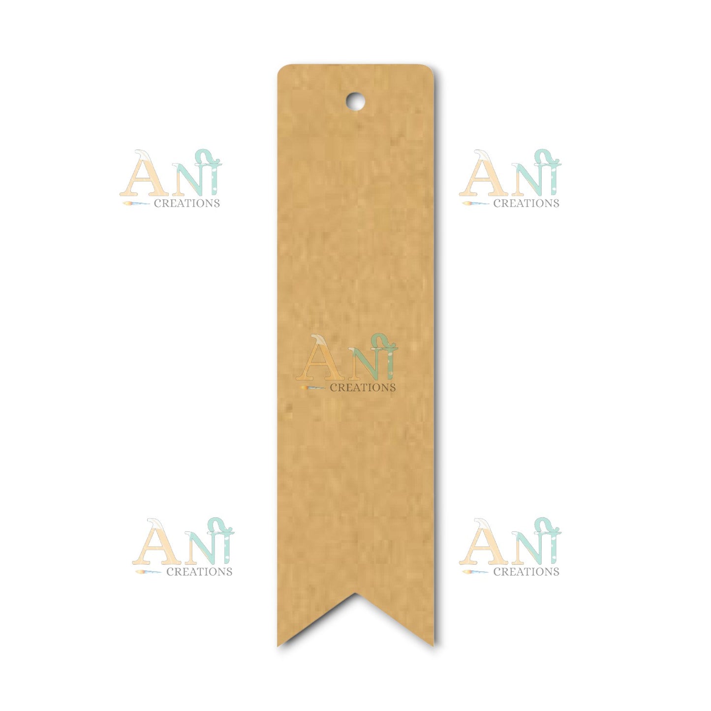 MDF Plain Bookmark 13