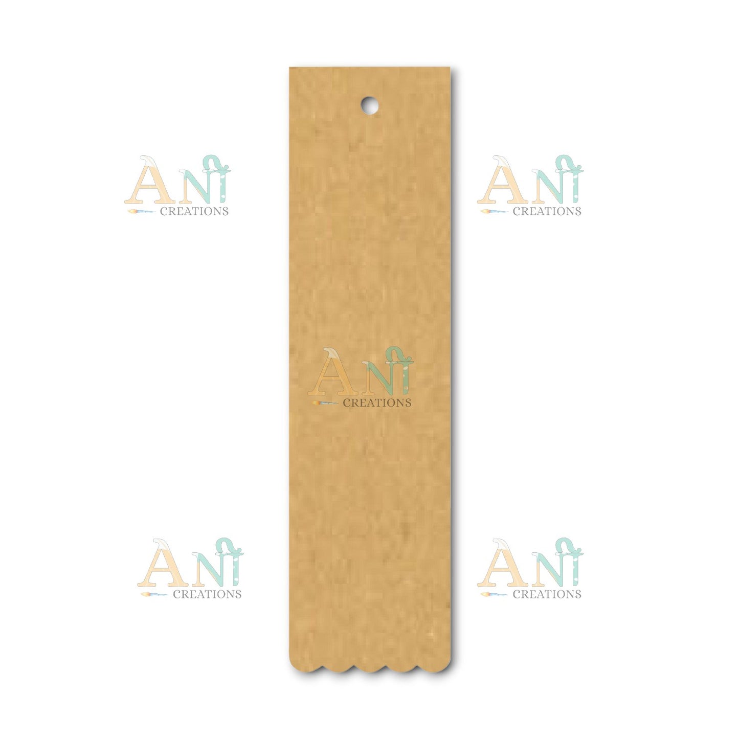 MDF Plain Bookmark 15