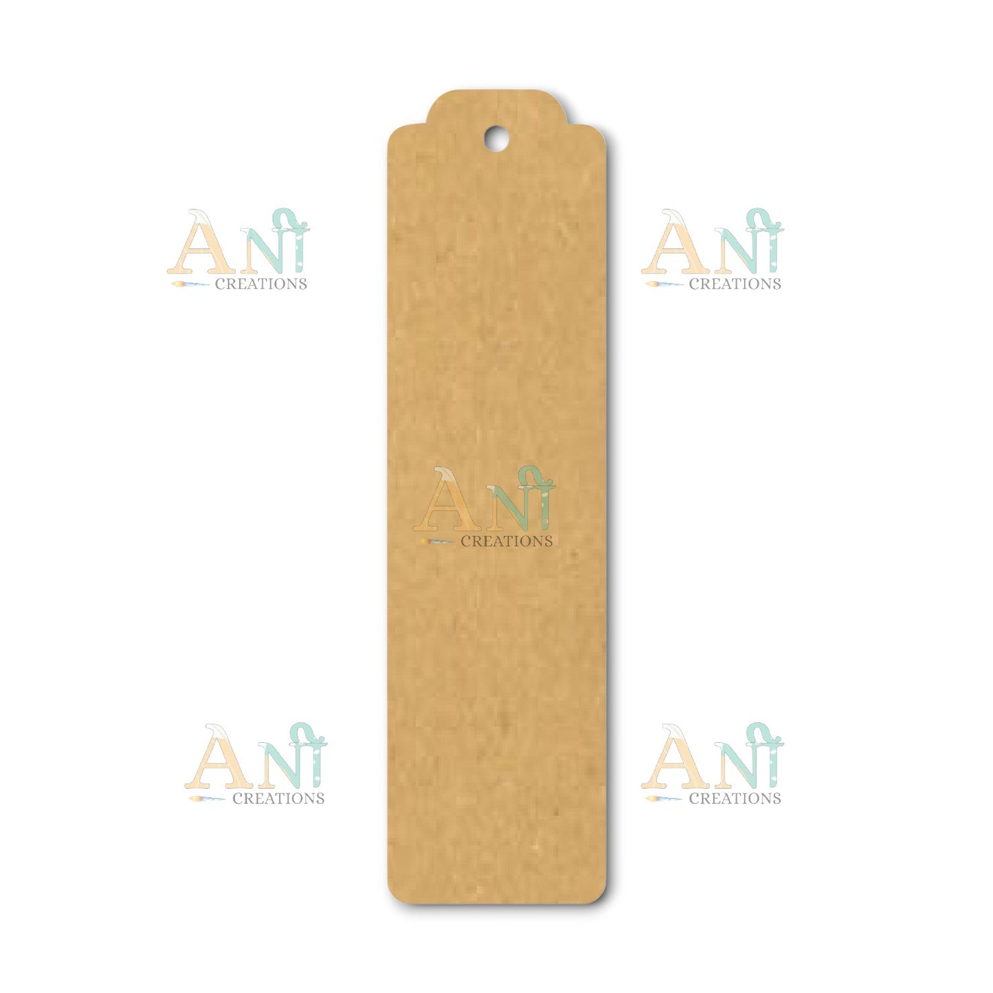 MDF Plain Bookmark 16