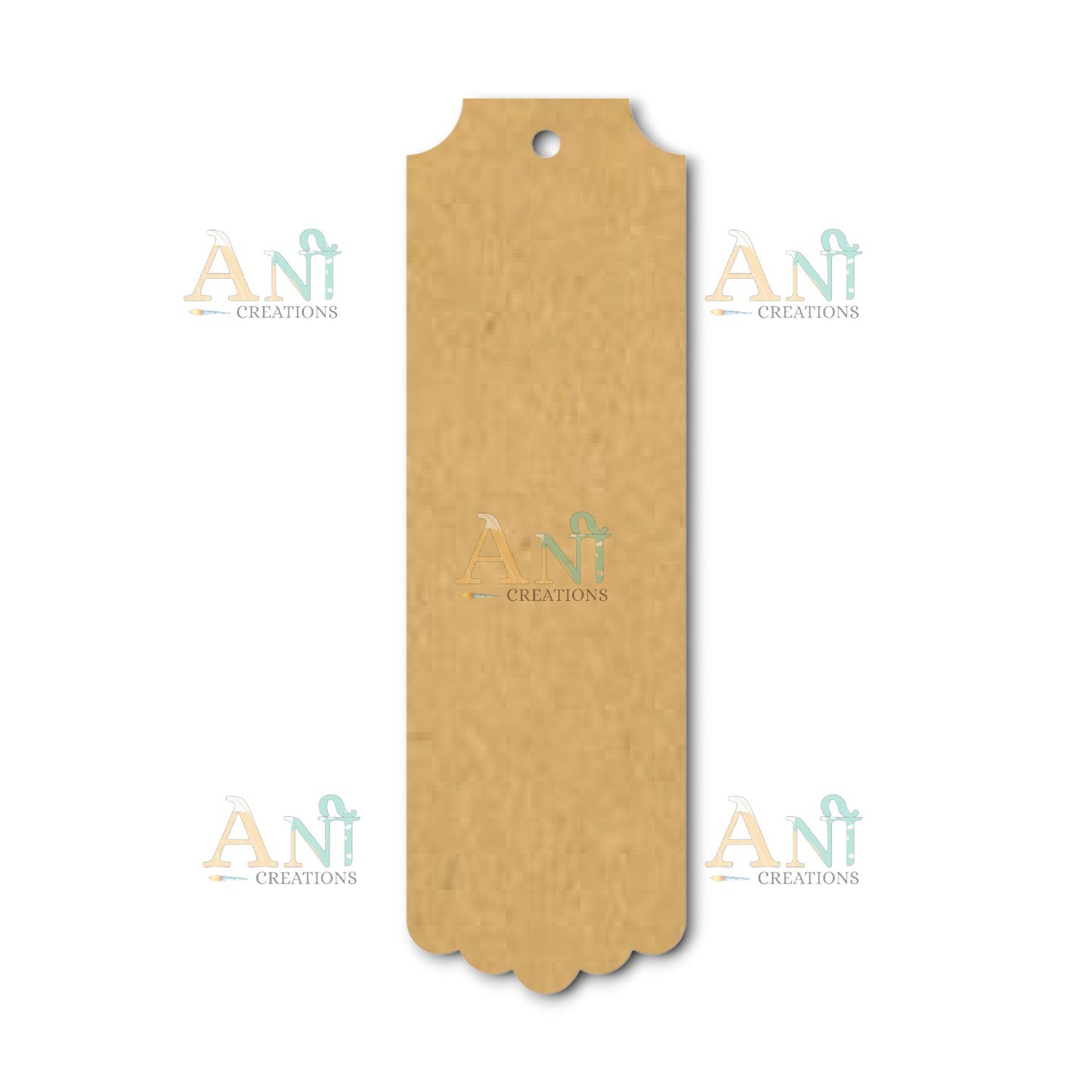 MDF Plain Bookmark 17