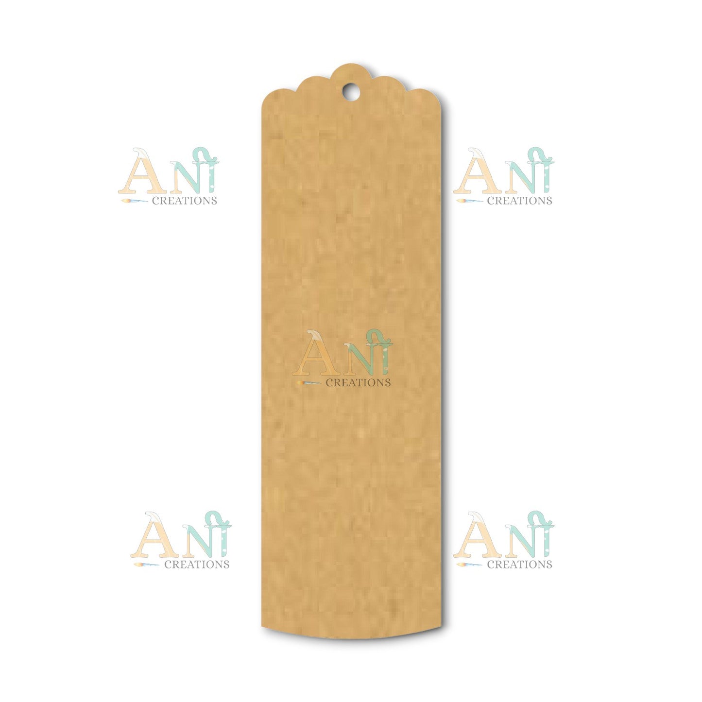 MDF Plain Bookmark 18