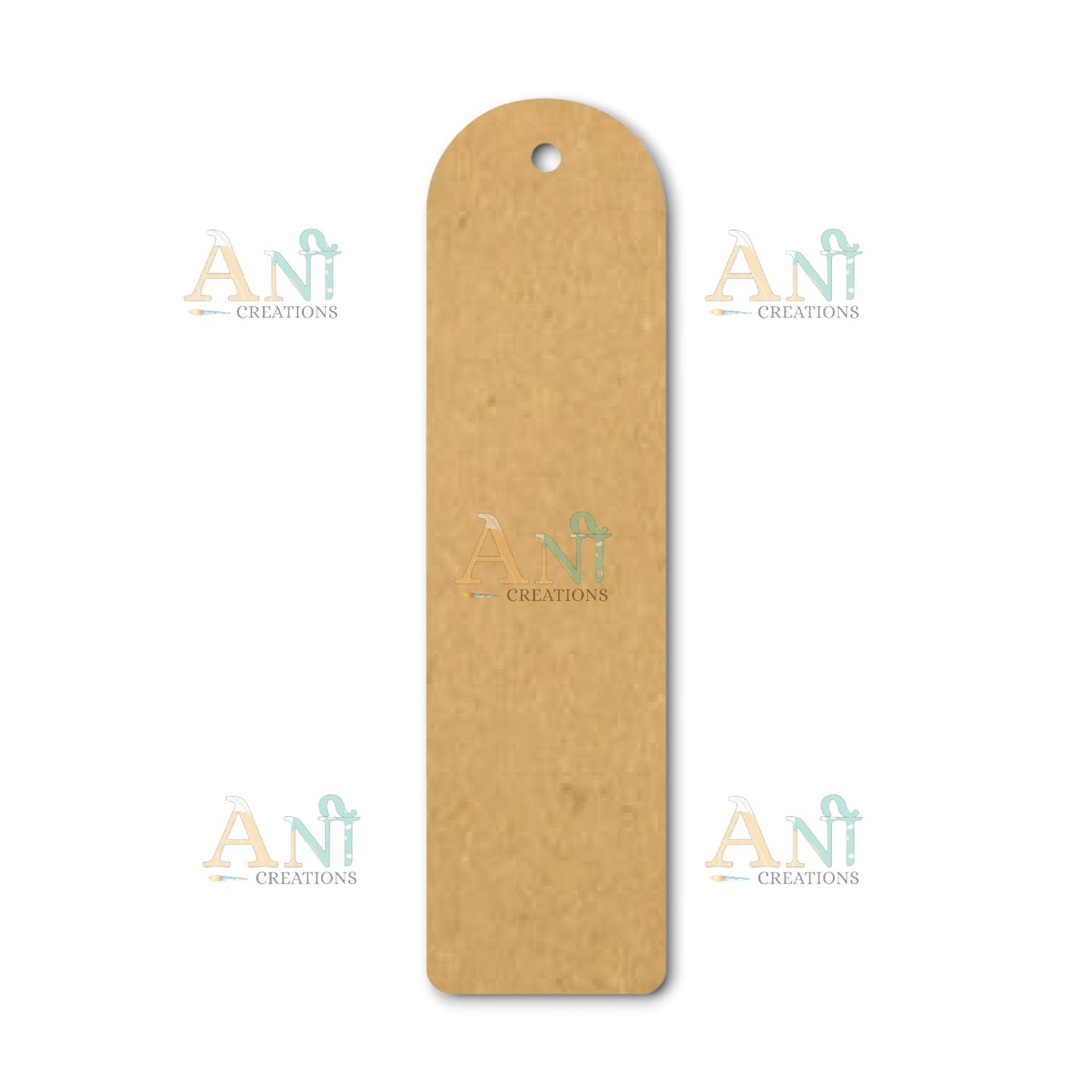 MDF Plain Bookmark 02