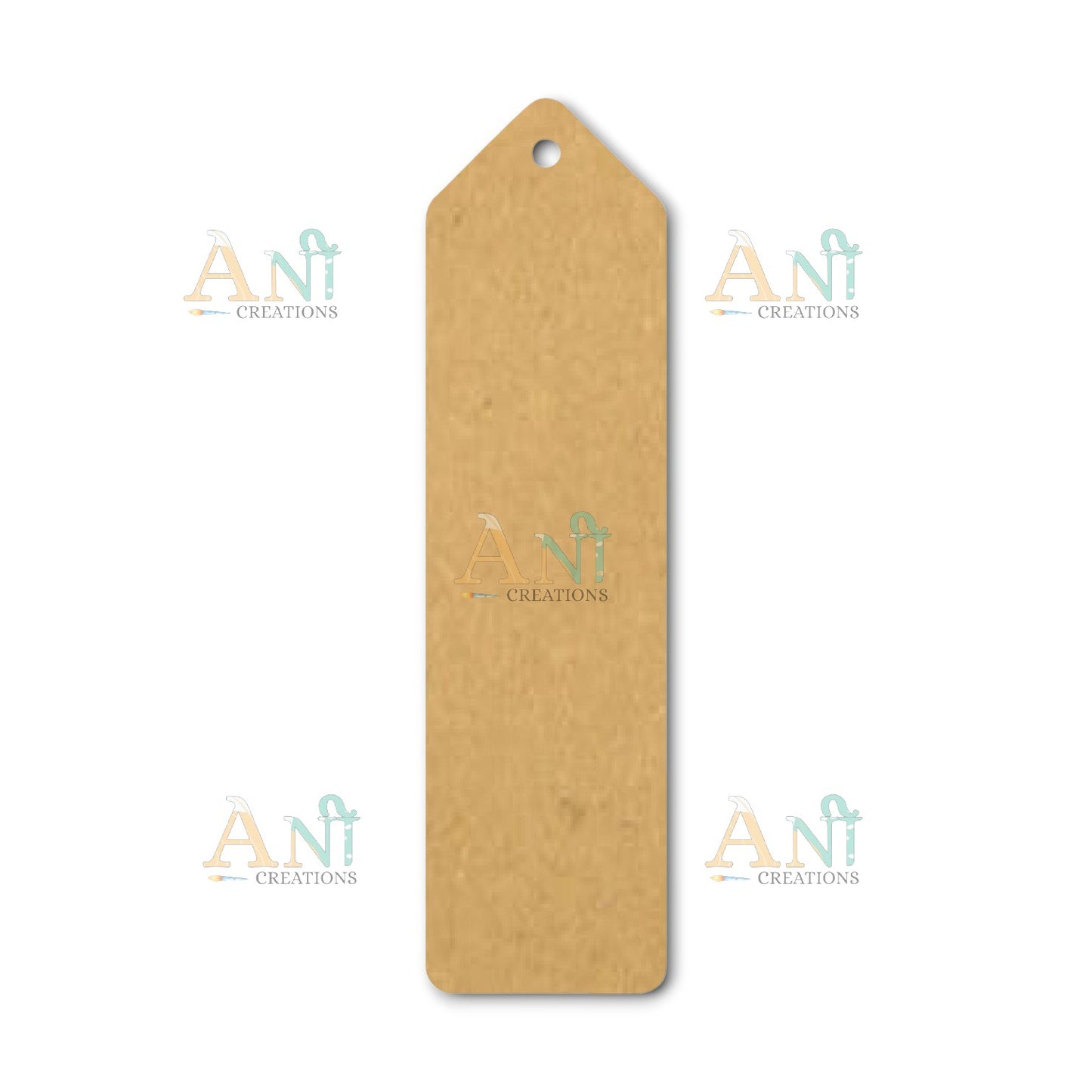 MDF Plain Bookmark 03