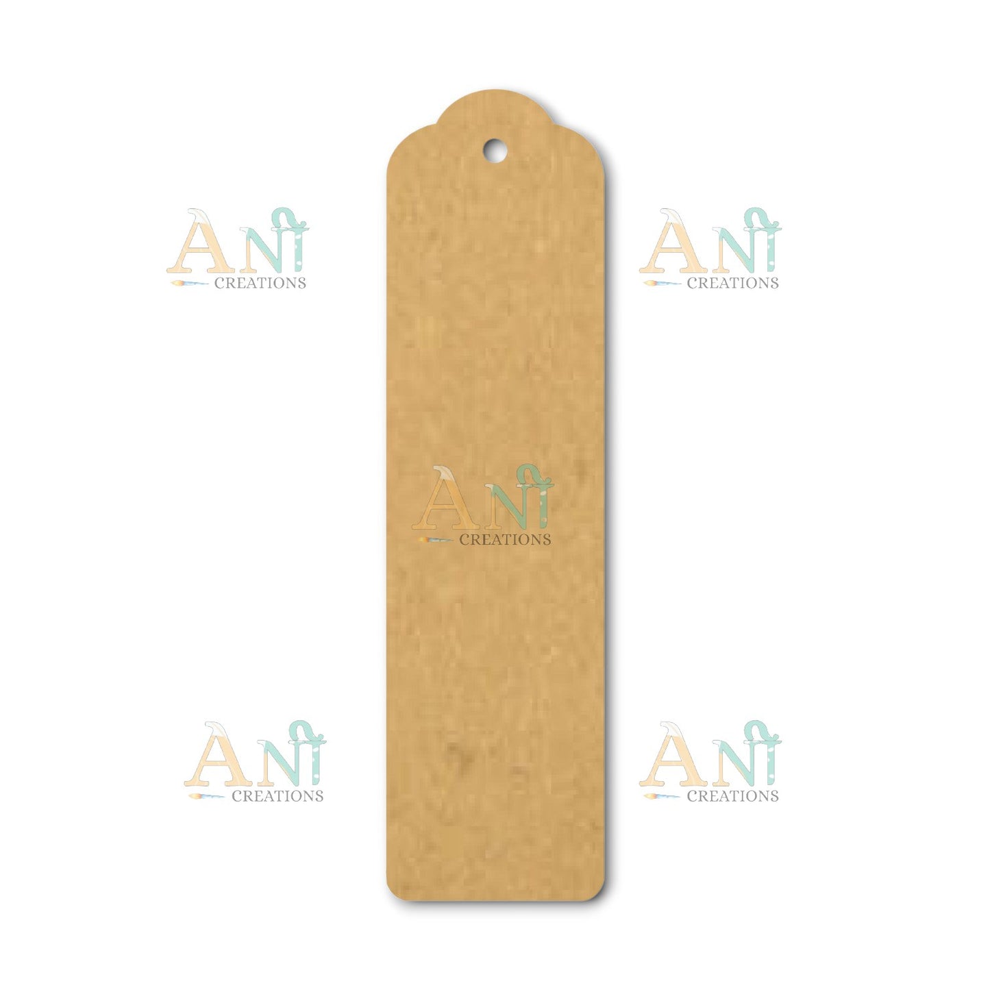 MDF Plain Bookmark 04