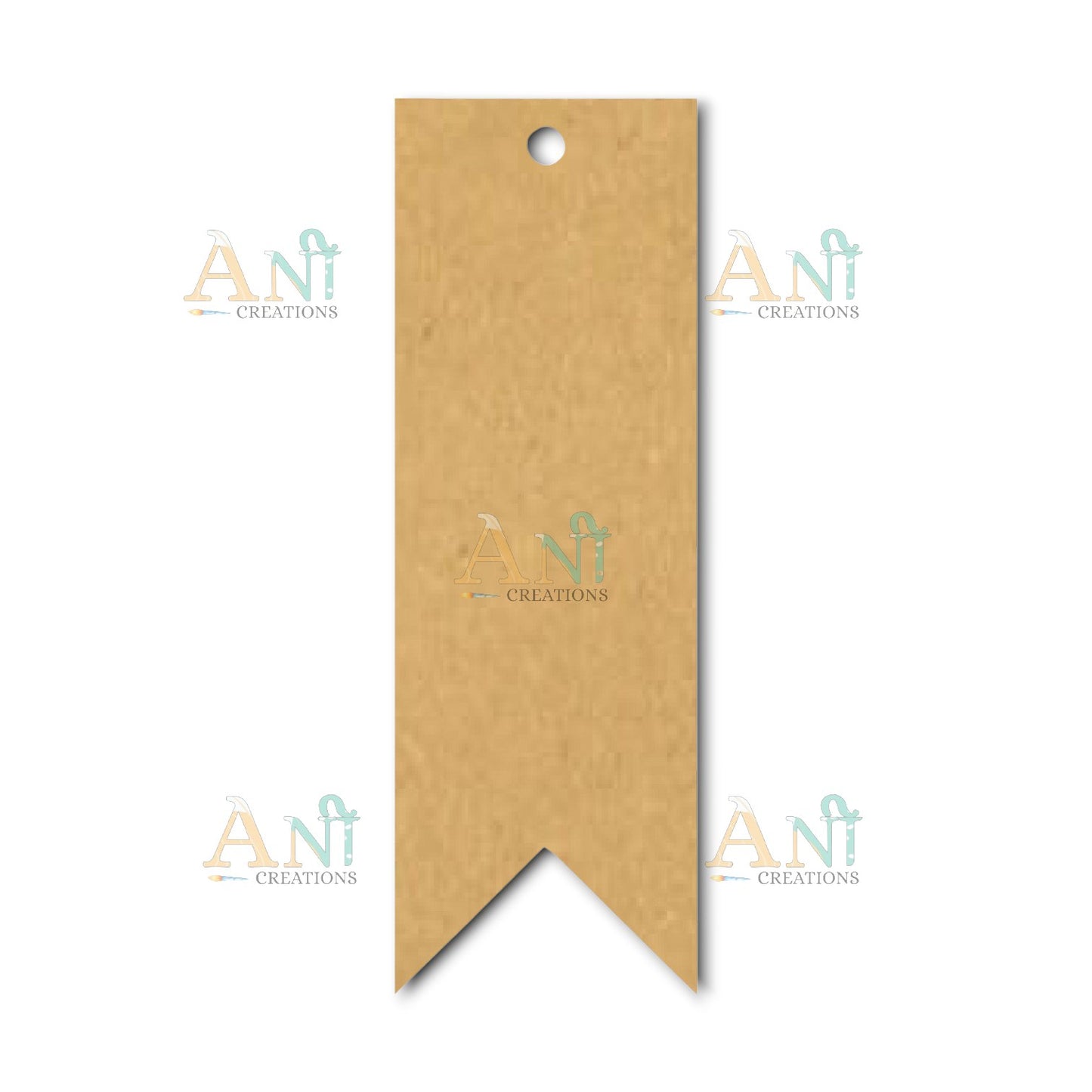 MDF Plain Bookmark 06