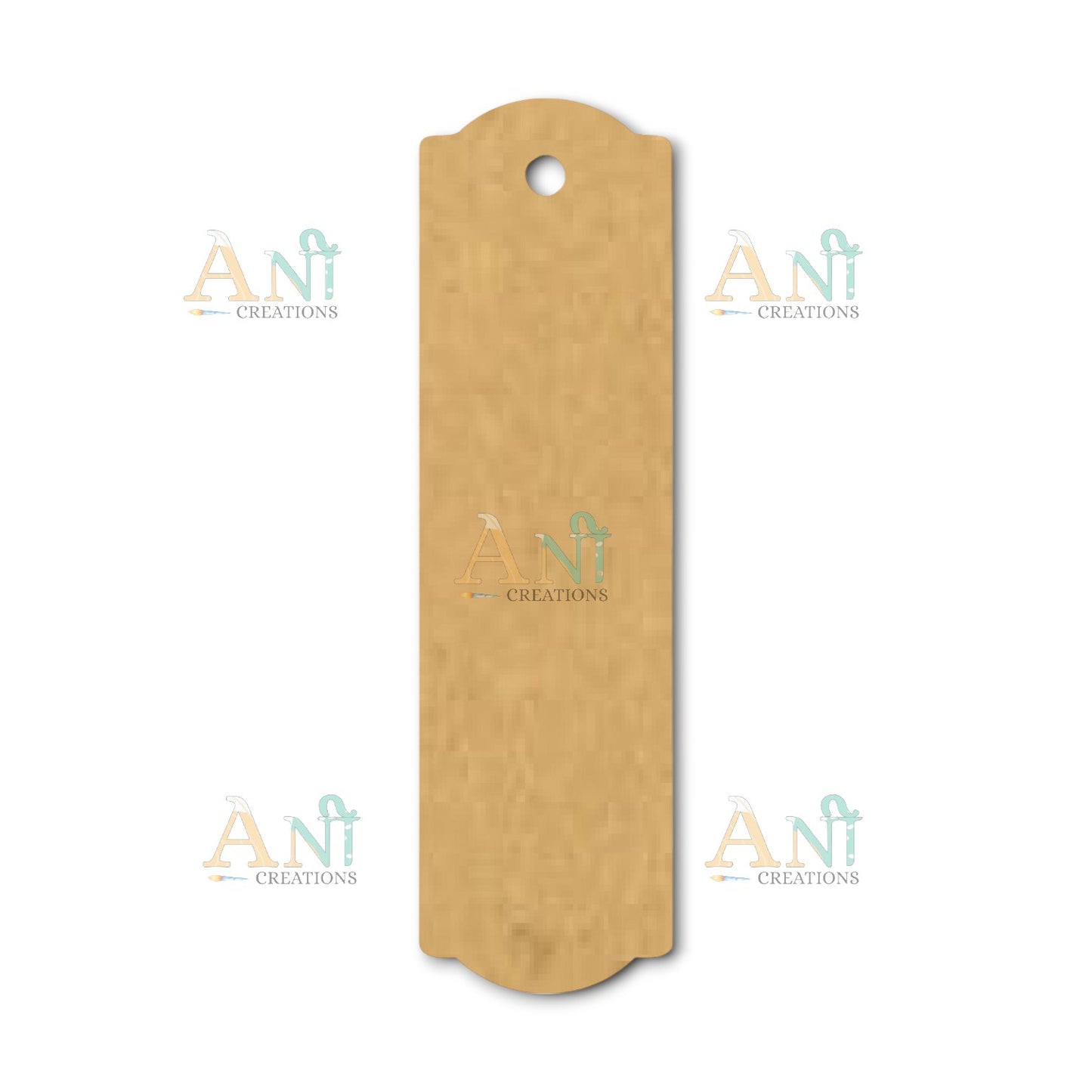 MDF Plain Bookmark 07