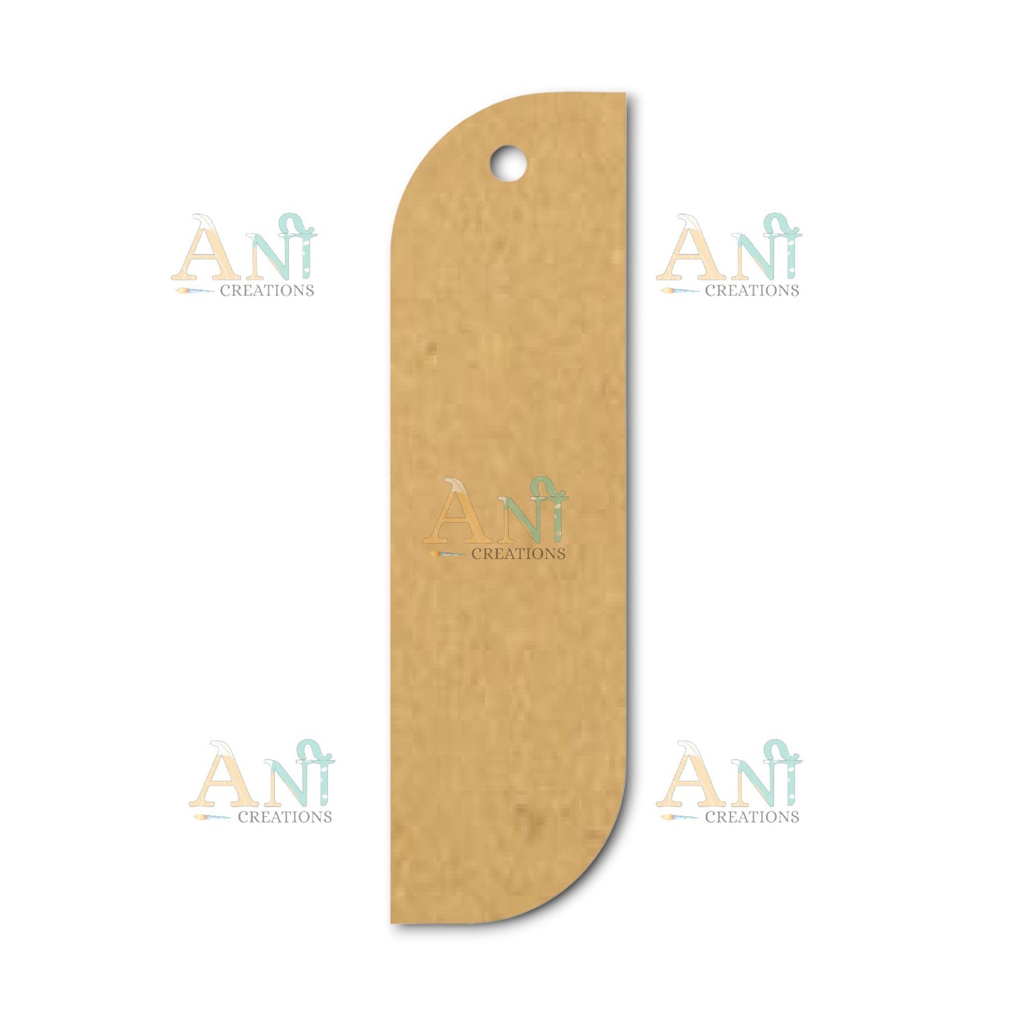 MDF Plain Bookmark 08