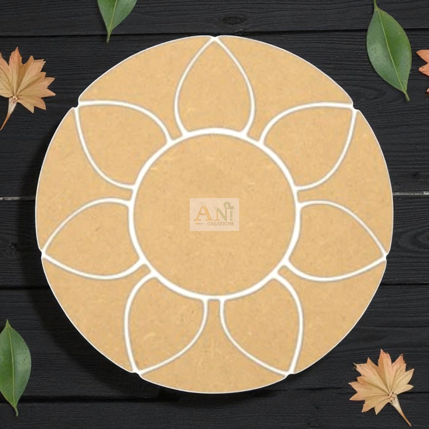 MDF Rangoli Base 11