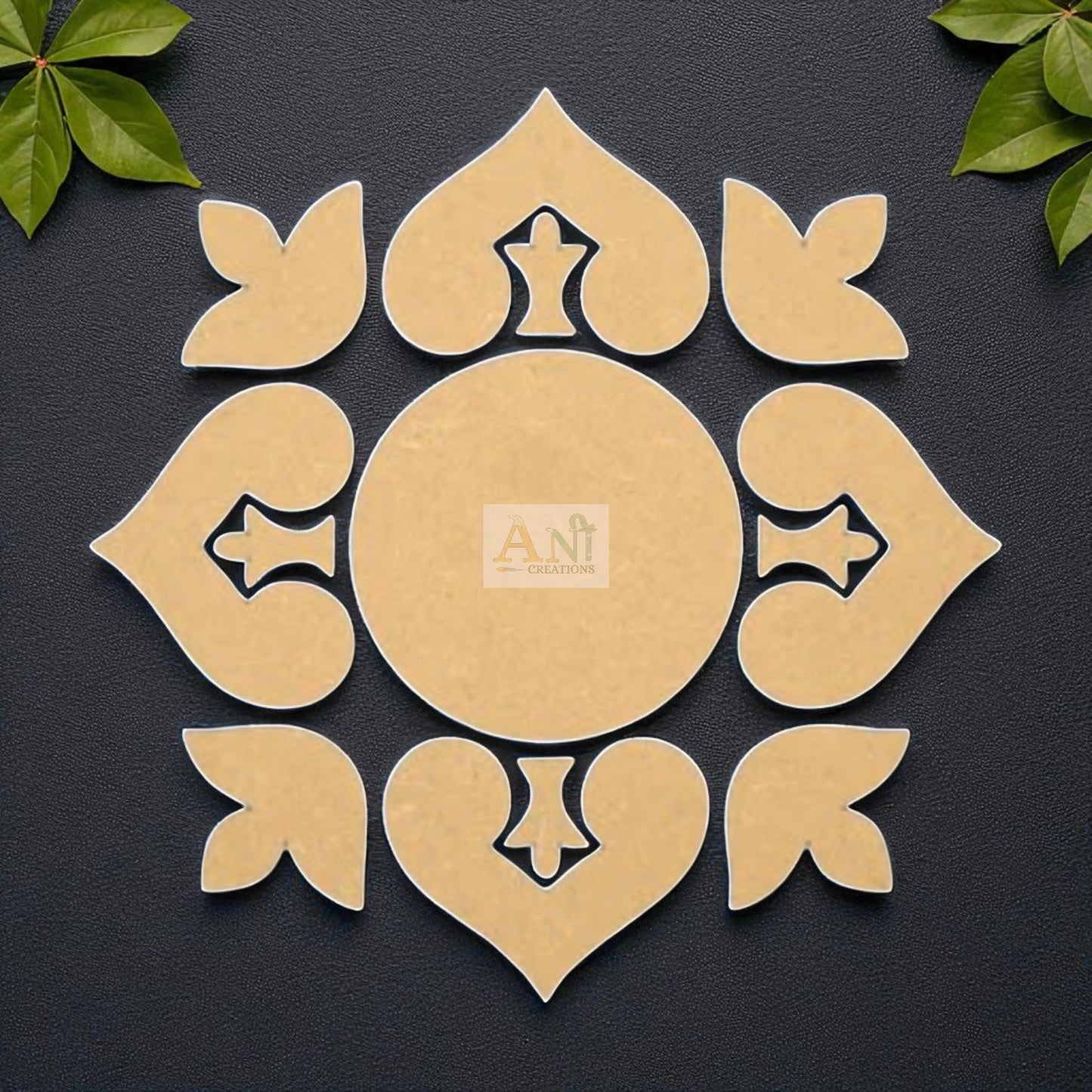 MDF Rangoli Base 12