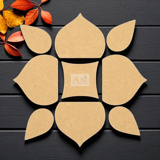 MDF Rangoli Base 7