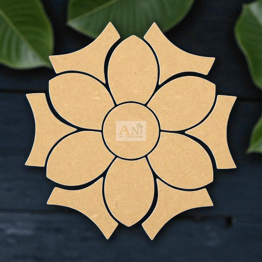 MDF Rangoli Base 8