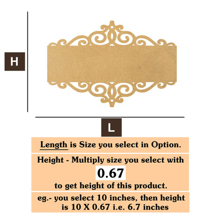 MDF Designer Name Plates 01