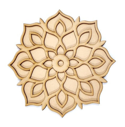 MDF Double Layer Rangoli Base 18