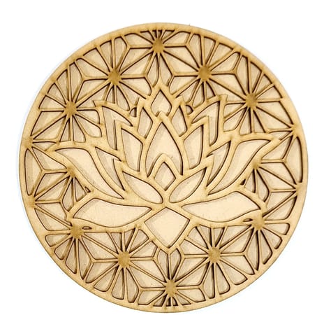 MDF Double Layer Rangoli Base 26