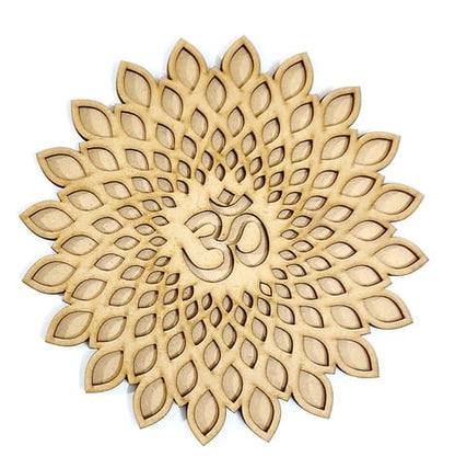 MDF Double Layer Rangoli Base 29