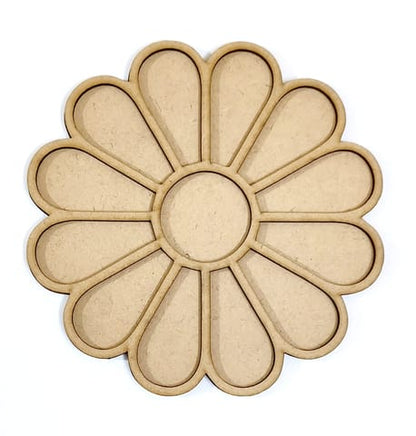 MDF Double Layer Rangoli Base 31